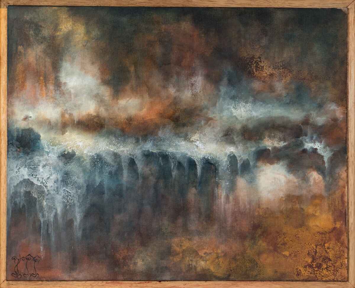 La materia que llora (3) 65x81 2016