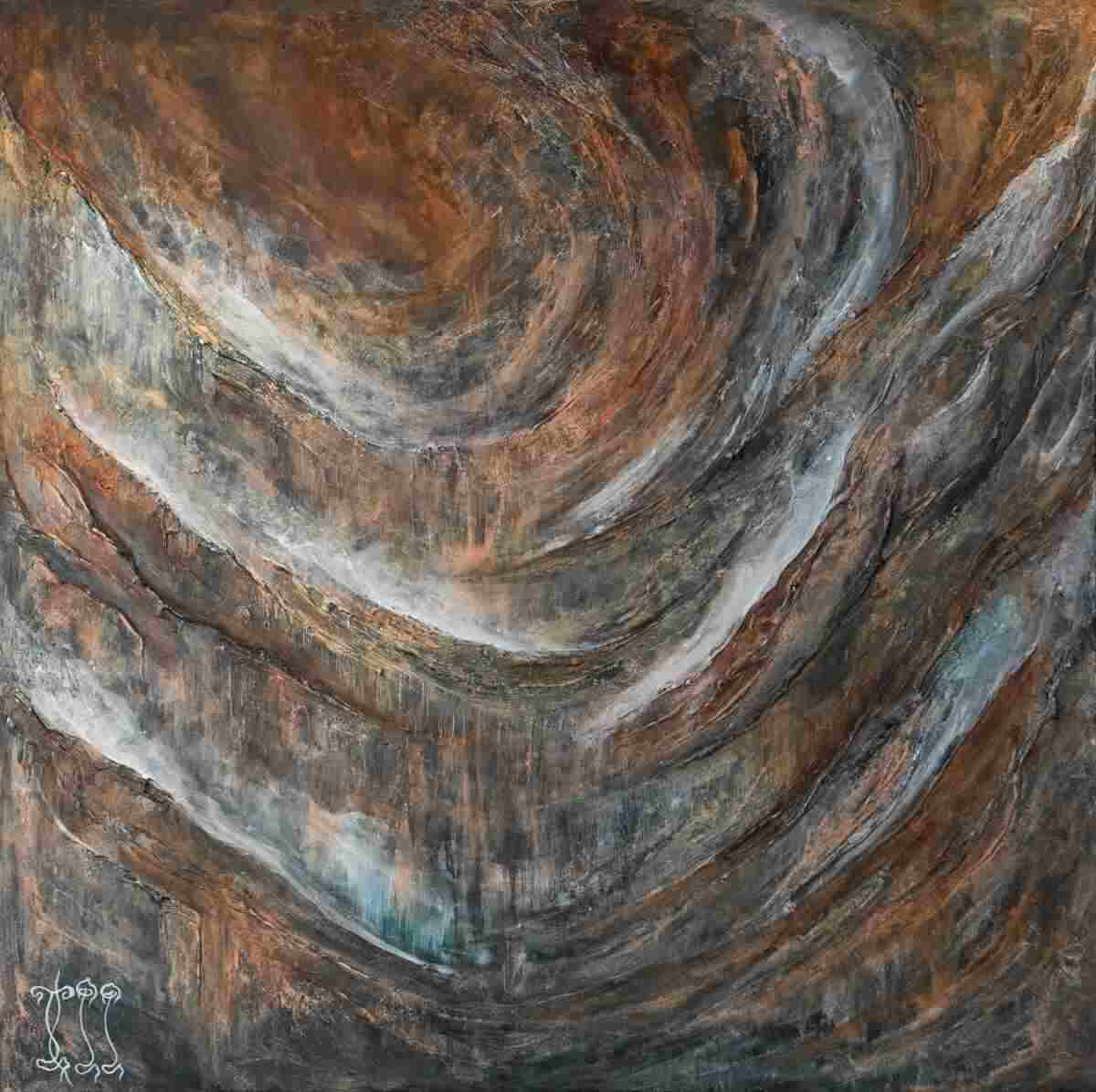 Por los caminos de la luz 100x100 2019