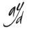 Logo de Arte y Descanso en negro pequeño