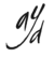Logo de Arte y Descanso en negro pequeño